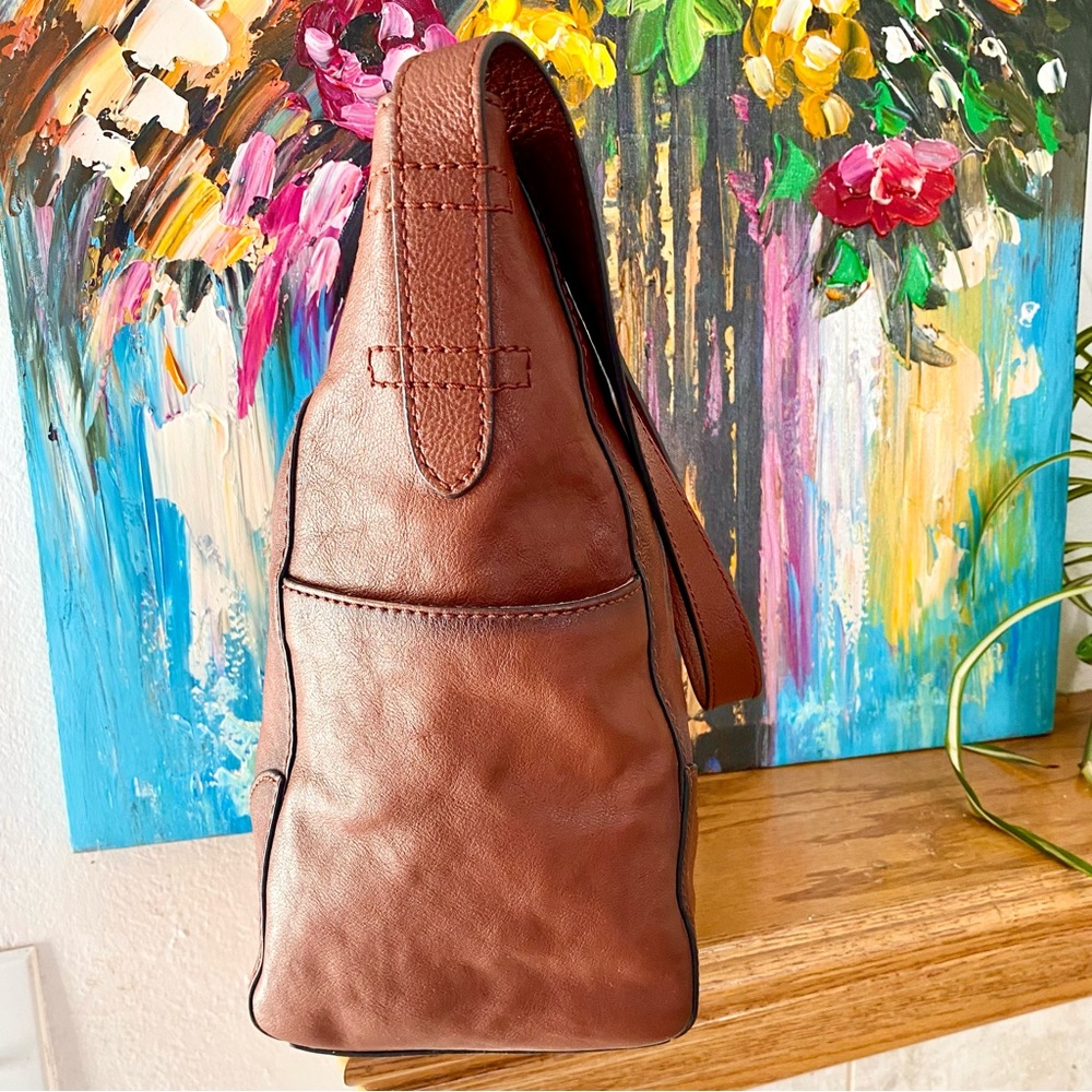 Frye Brown Leather Hobo Bag - Picture 5 of 15
